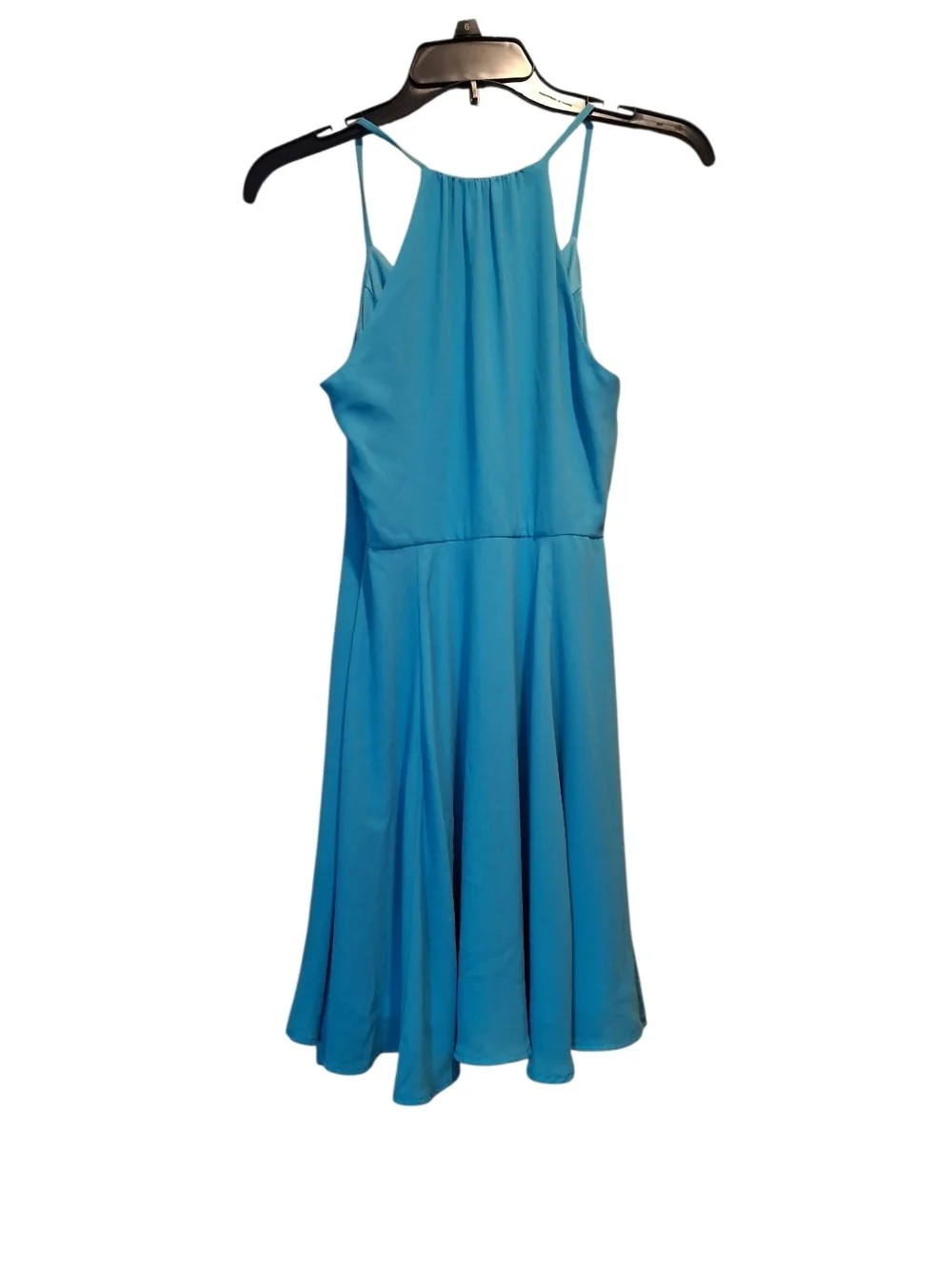 Express Women’s Bright Aqua Spaghetti Strap Dress